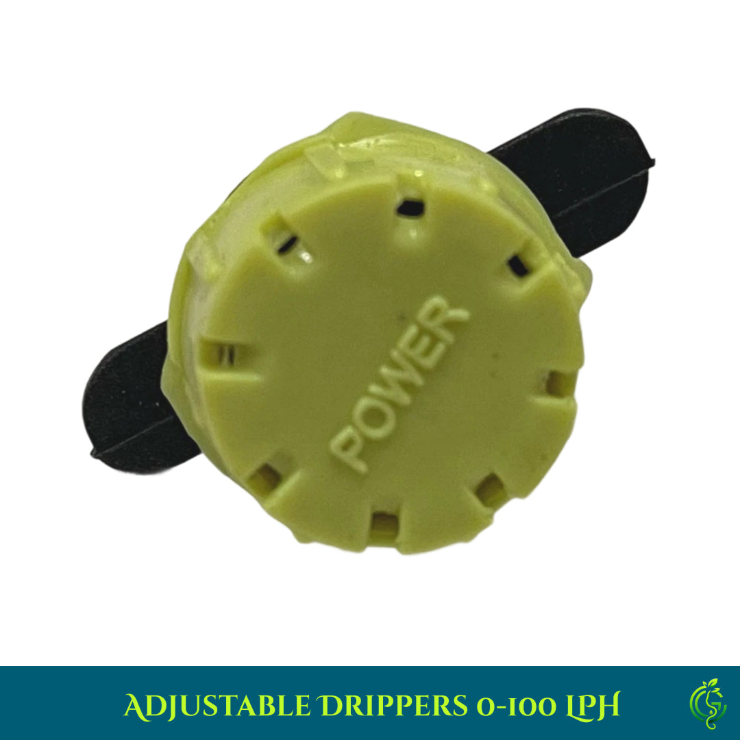 Adjustable Drippers 0-100 LPH (Pack of 5)