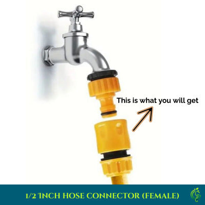 1/2 Inch Female Hose Connector – Quick Connect Garden Fitting