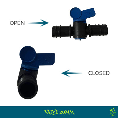 20mm Drip Irrigation Control Valve – Inline Water Flow Regulator