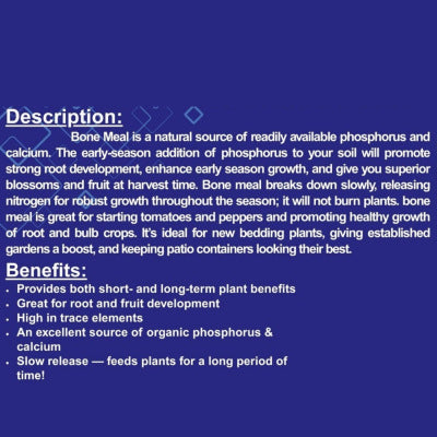 Bone Meal Fertilizer for Plants 800