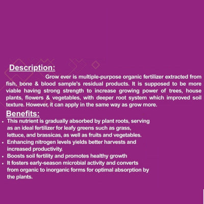 Grow Ever Fertilizer (Fish, Bone & blood)