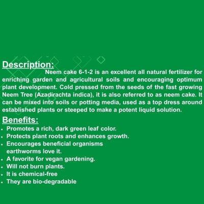 Neem Cake Powder Fertilizer 800 Grams