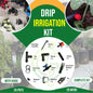 Drip Irrigation Kit 16mm Complete Drip Irrigation System for 25 Pots