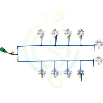 6mm Drip Irrigation Kit – Complete DIY Watering Set for Terrace & Kitchen Gardening