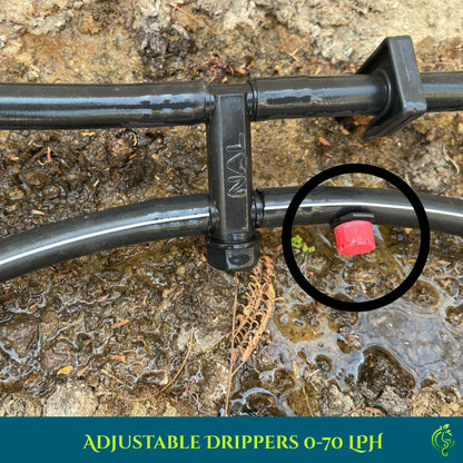 Adjustable Drippers 0-70 LPH – High Precision Watering for Efficient Irrigation High Quality