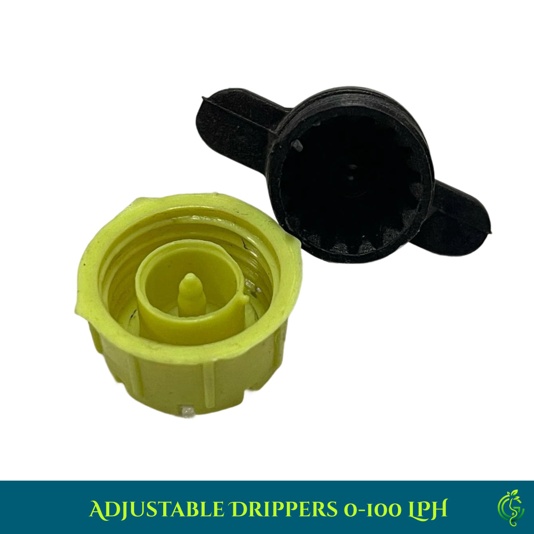 Adjustable Drippers 0-100 LPH (Pack of 5)