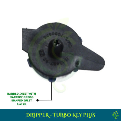 Blue Dripper Turbo Key Plus | Drip Irrigation System | Drip Irrigation Drippers (Pack of 5)