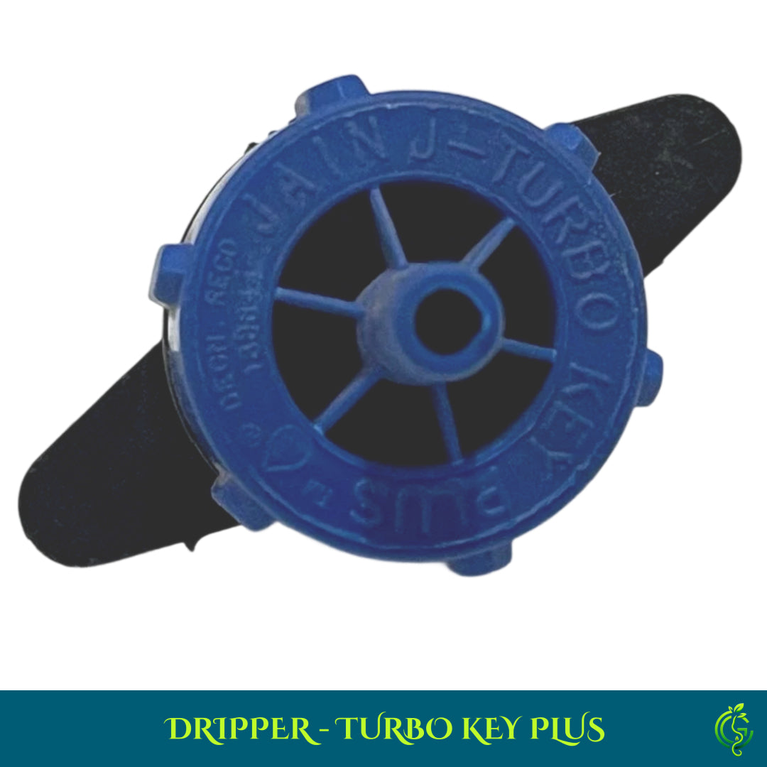 Blue Dripper Turbo Key Plus | Drip Irrigation System | Drip Irrigation Drippers (Pack of 5)