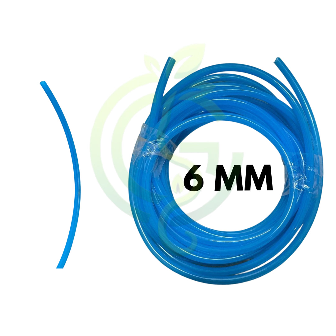 Drip Irrigation Pipe 6mm Feeder Line | Drip Pipe |  TPU Hose for mist nozzles | Pneumatic hose | Mist Pipe | 6mm drip line