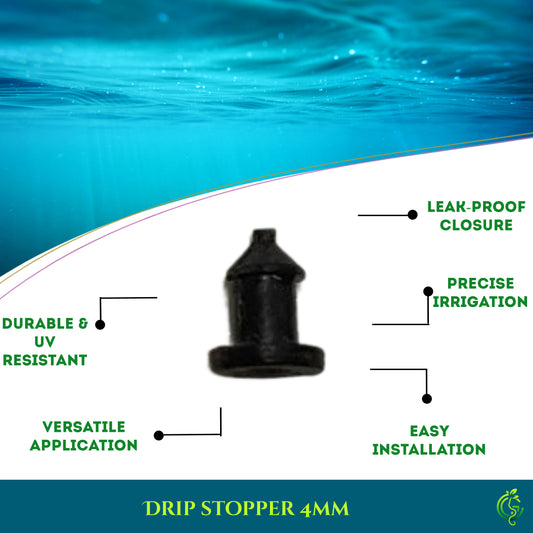 4mm Drip Stopper for Drip Pipes – Hole Sealing Plug (Pack of 5)