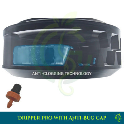Dripper Pro with Anti-Bug Cap | Drip Irrigation System | Drip Irrigation Dripper (Pack of 5)