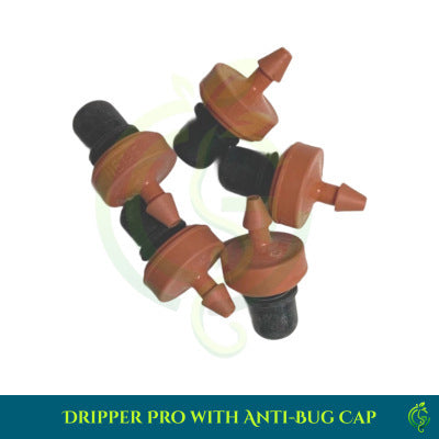 Dripper Pro with Anti-Bug Cap | Drip Irrigation System | Drip Irrigation Dripper (Pack of 5)
