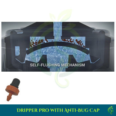Dripper Pro with Anti-Bug Cap | Drip Irrigation System | Drip Irrigation Dripper (Pack of 5)