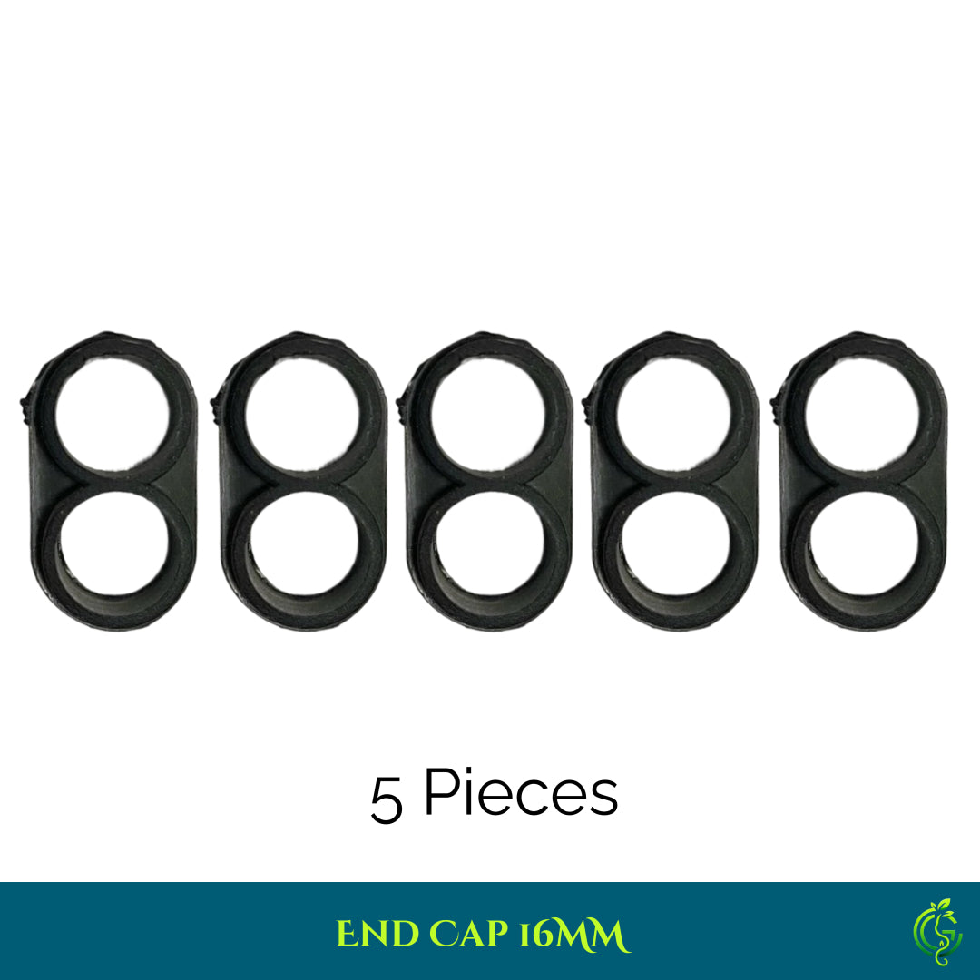 Drip Irrigation End Cap 16MM – Secure Pipe Closure (Pack of 5)
