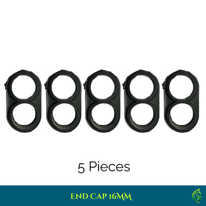 Drip Irrigation End Cap 16MM – Secure Pipe Closure (Pack of 5)