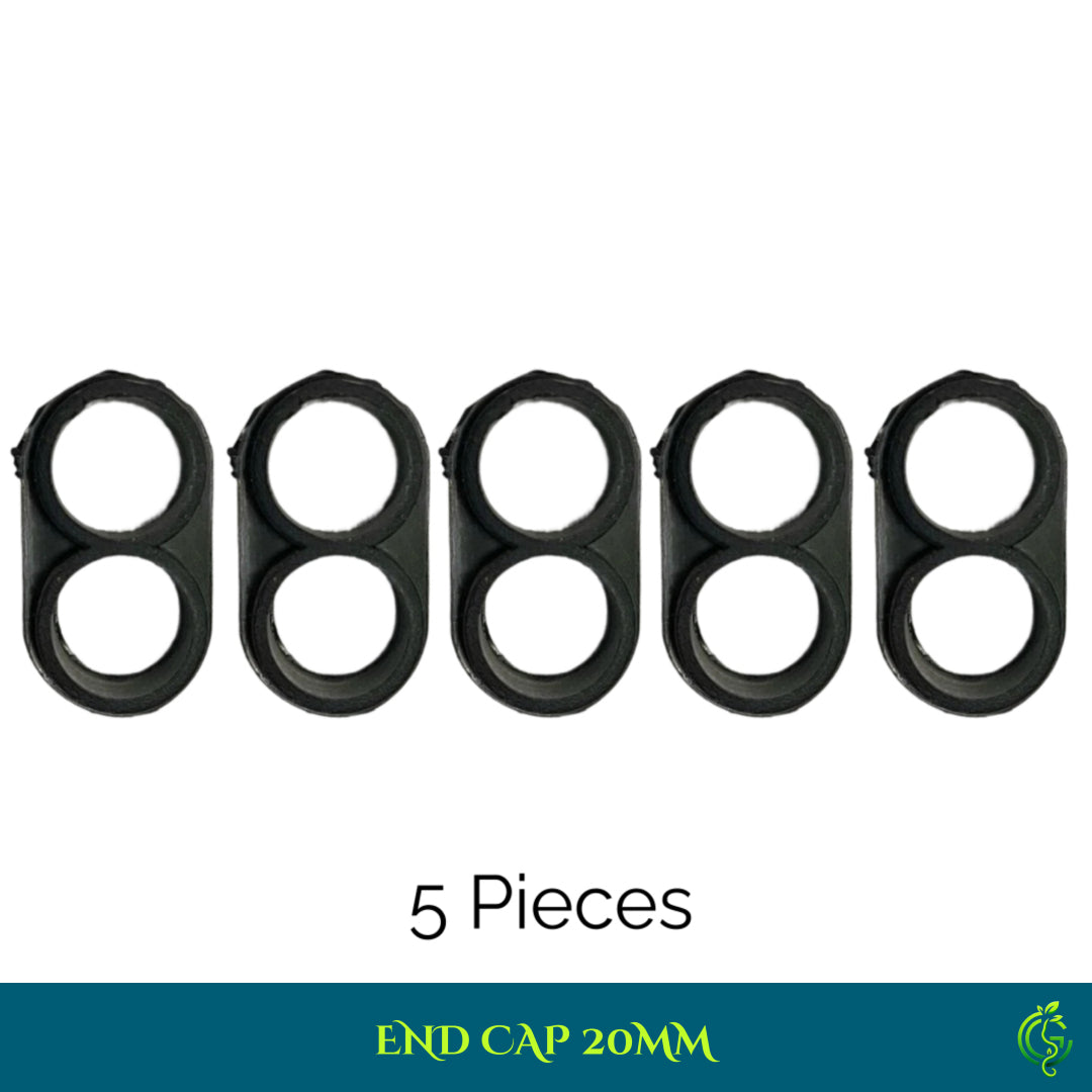 Drip Irrigation End Cap 20MM – Secure Pipe Closure | Drip Irrigation Pipe | Drip Irrigation System (Pack of 5)