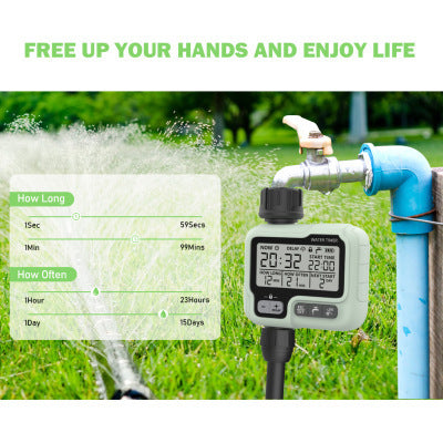 Eshico Automatic Digital Water Timer for Drip Irrigation & Garden Watering