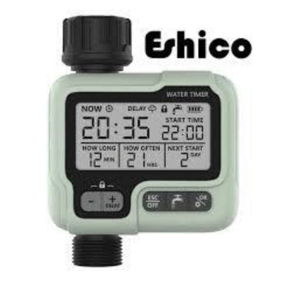 Eshico Automatic Digital Water Timer for Drip Irrigation & Garden Watering