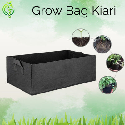 Grow Bag Raised Bed Kiari – 22 x 11 x 11 Inches (Heavy-Duty Fabric Planter)