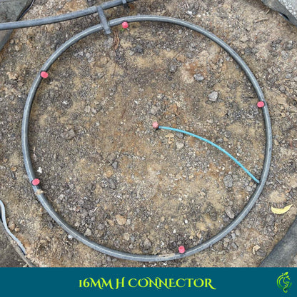 H Connector 16MM | Drip Irrigation System