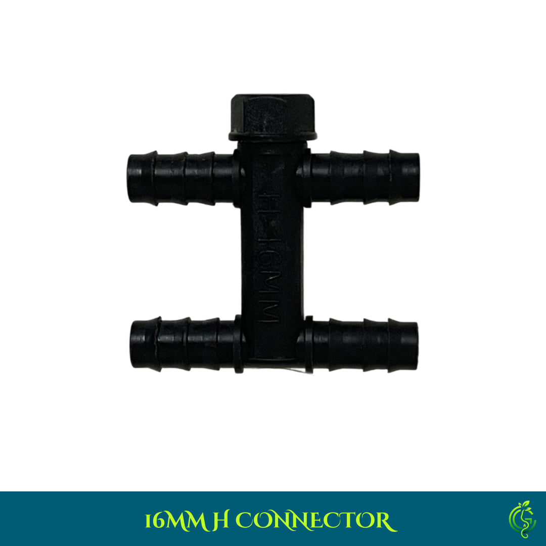 H Connector 16MM | Drip Irrigation System