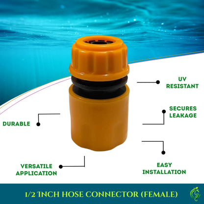 1/2 Inch Female Hose Connector – Quick Connect Garden Fitting