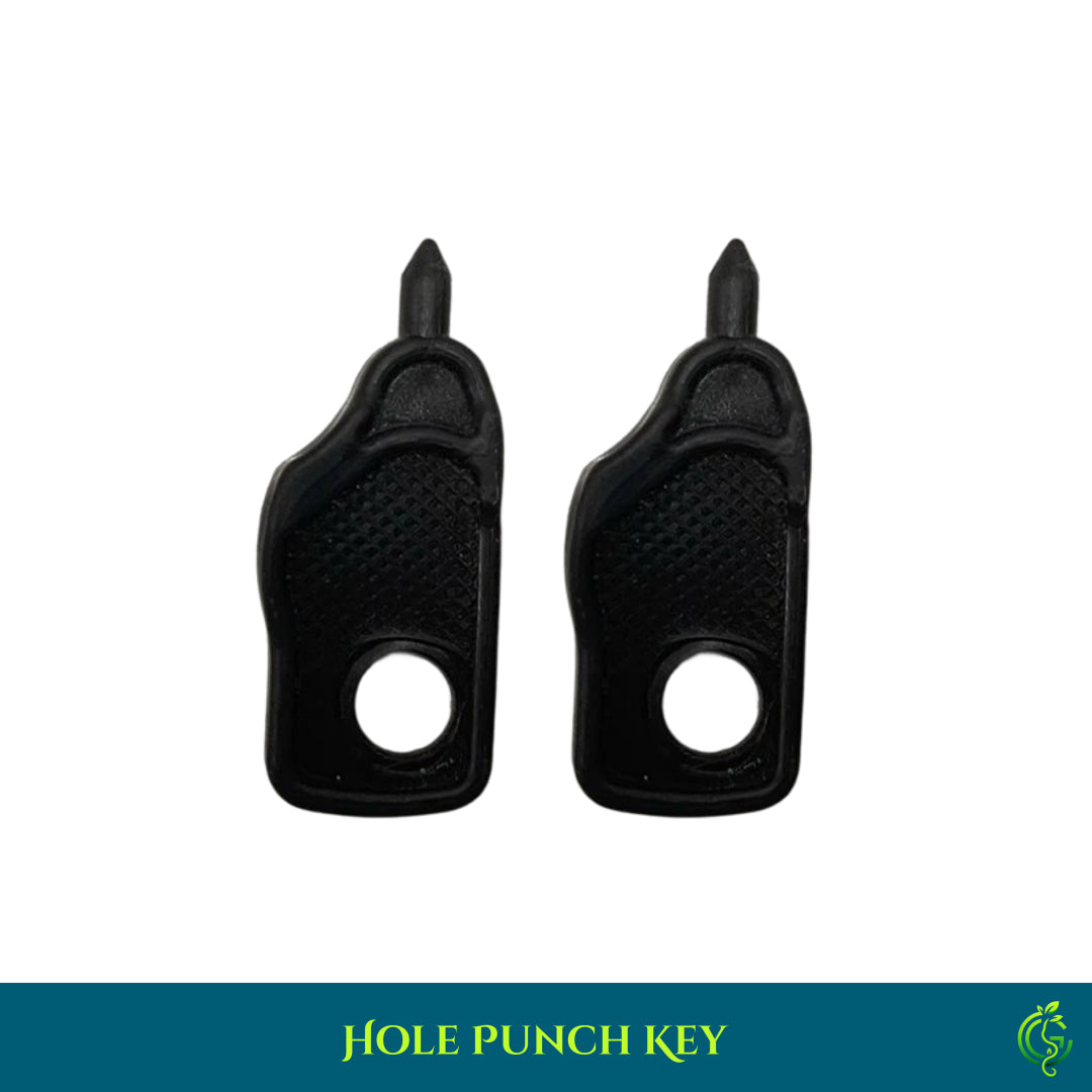 Hole Punch Key for Drip Irrigation Pipes – Dripper Installation Tool (Pack of 2)