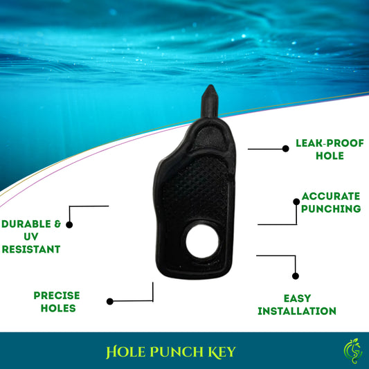 Hole Punch Key for Drip Irrigation Pipes – Dripper Installation Tool (Pack of 2)