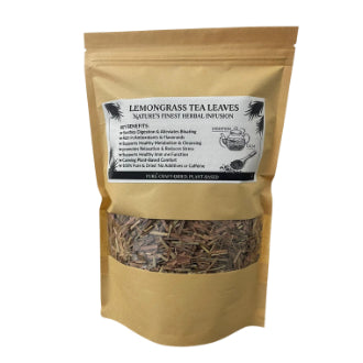 Lemongrass Tea Leaves | Premium Dried Lemongrass Herbal Tea (150 Grams)