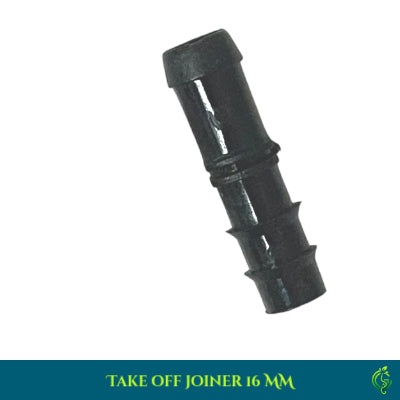 16mm Take-Off Joiner | Drip Irrigation Connector for Main Line to 16mm Pipe