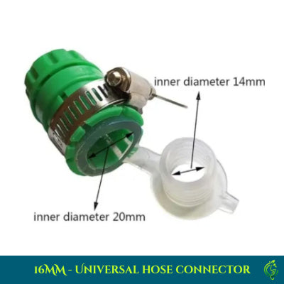 Universal Hose Connector 16MM