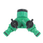 2 Way Y Shape Hose Splitter with Valve