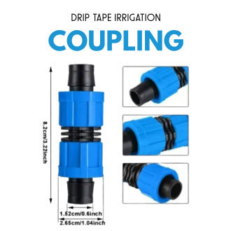 Drip Tape Coupling 16mm Drip Irrigation