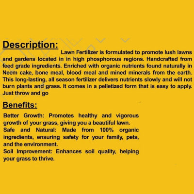 Lawn Fertilizer 800 Grams