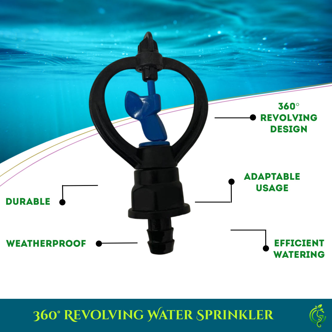 360 Degree Rotating Garden Water Sprinkler