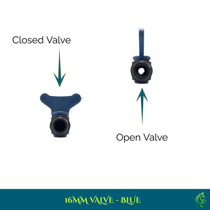 16mm Drip Irrigation Control Valve – Inline Water Flow Regulator